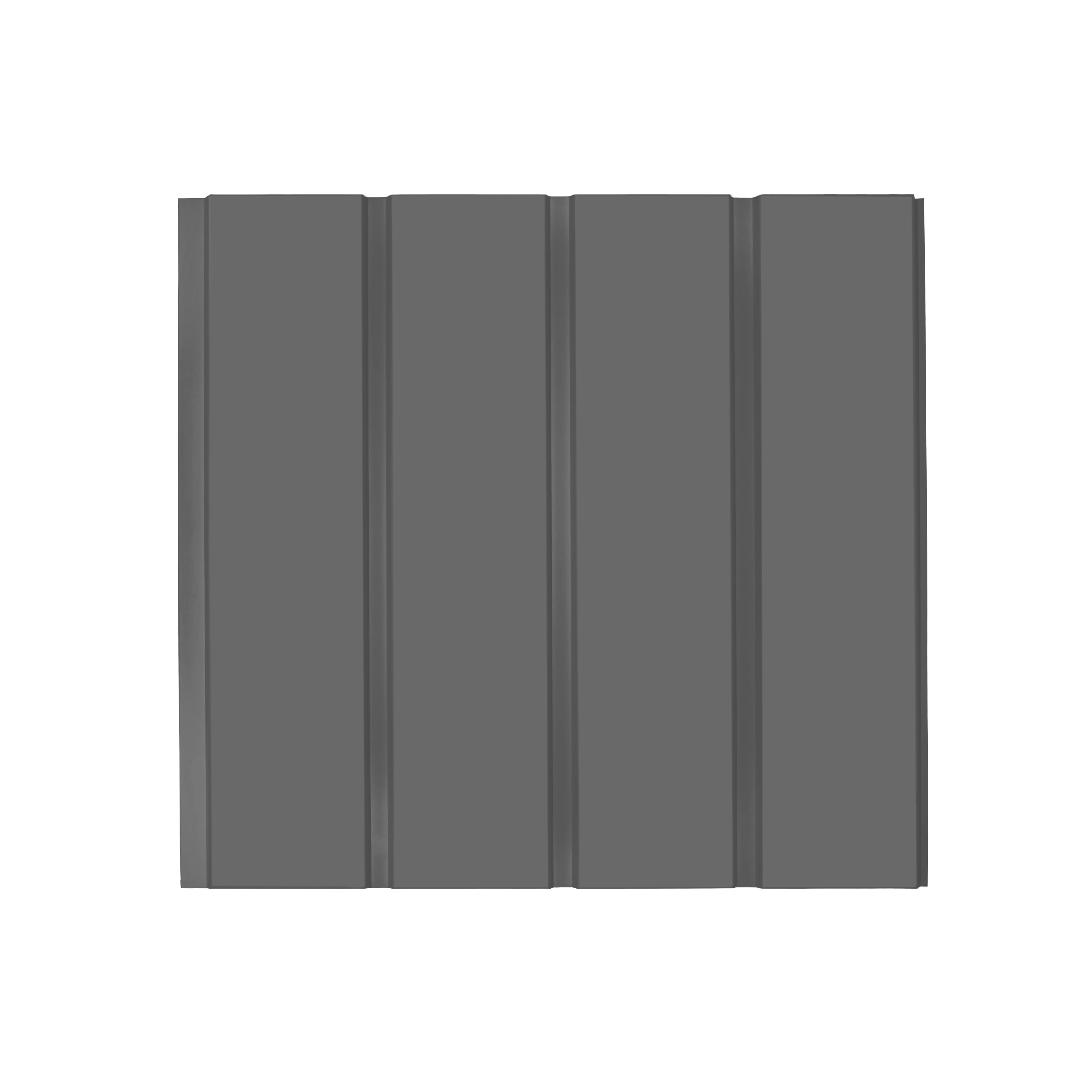 Boazeria PVC 10cm 1opak=10szt. Cezar Grafitowy RAL7024 Mat 2,60m - Image 4