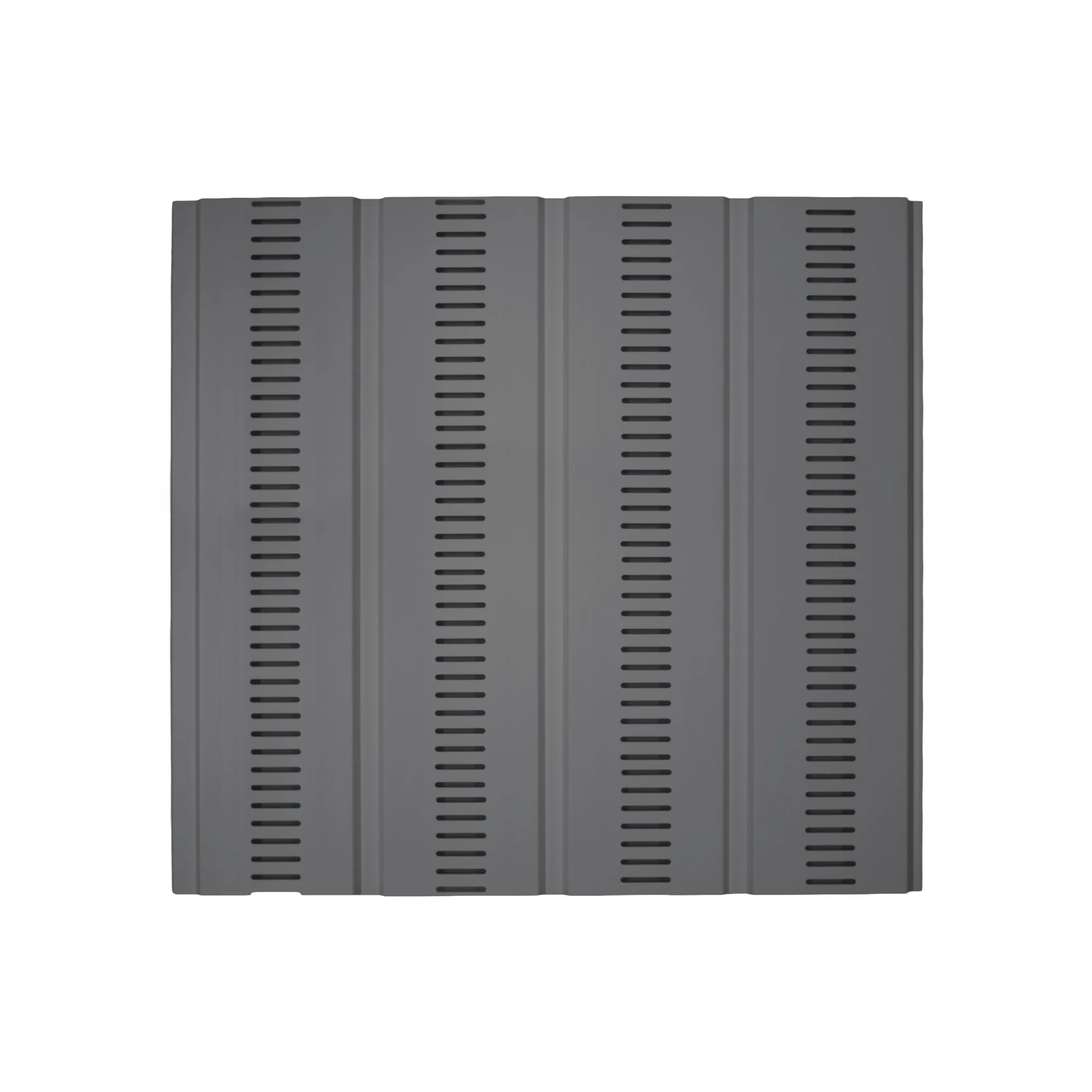 Panel wentylacyjny do boazerii PVC 10cm Cezar Grafitowy RAL7024 Mat 3m - Image 4