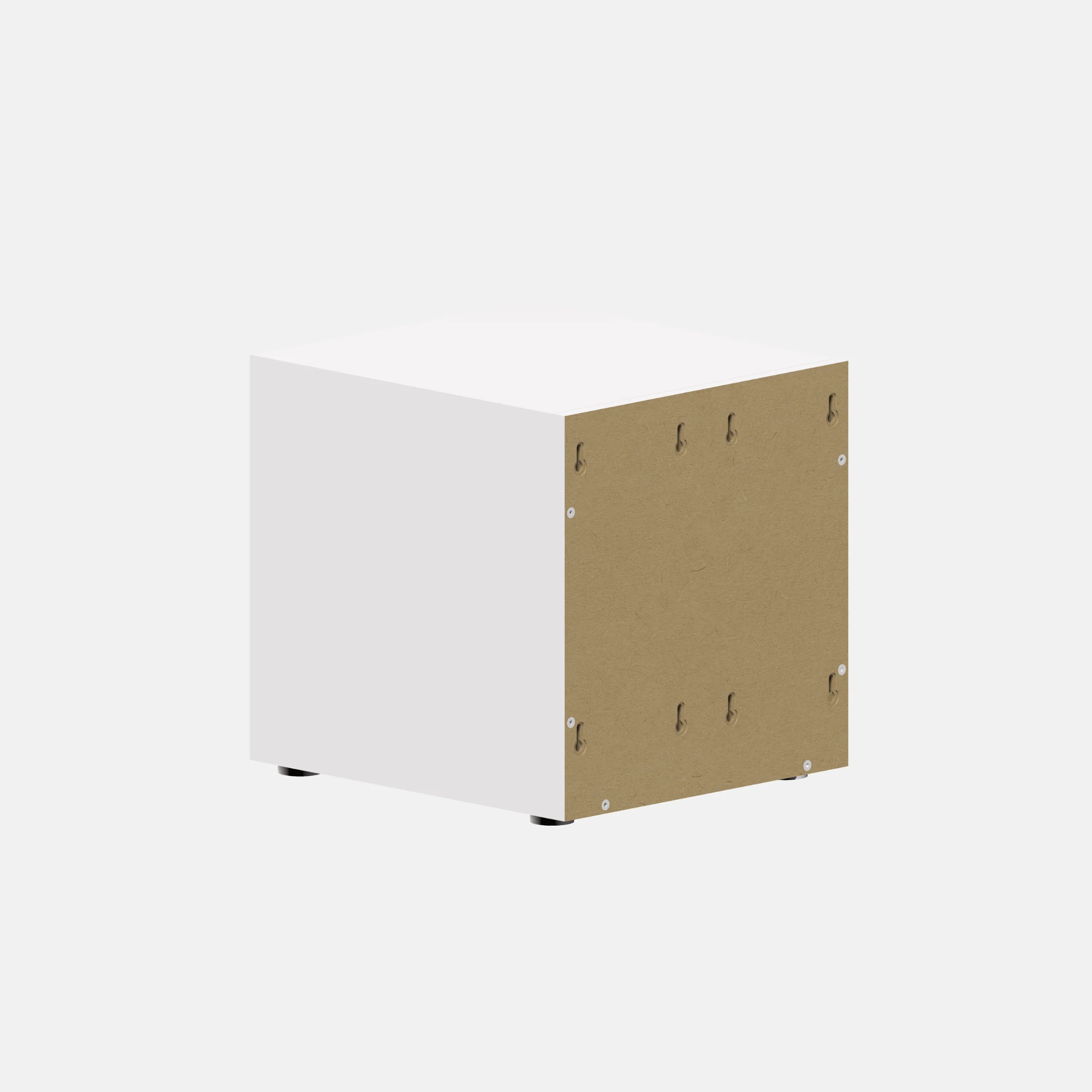 CLICKform półka BOX400 MURSO Biały RAL9003 Mat - Image 2