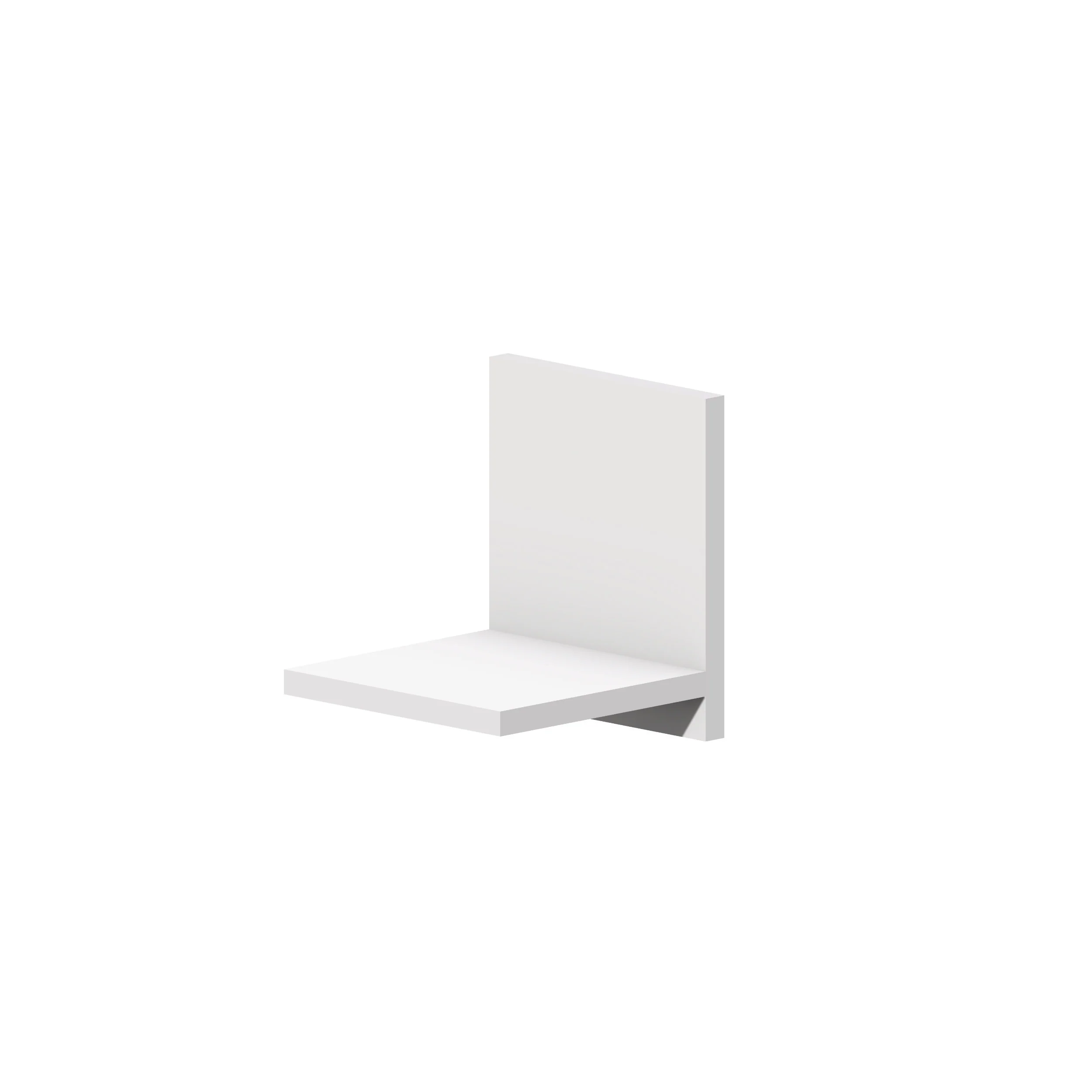 CLICKform półka MINI 168mm MURSO Biały RAL9003 Mat