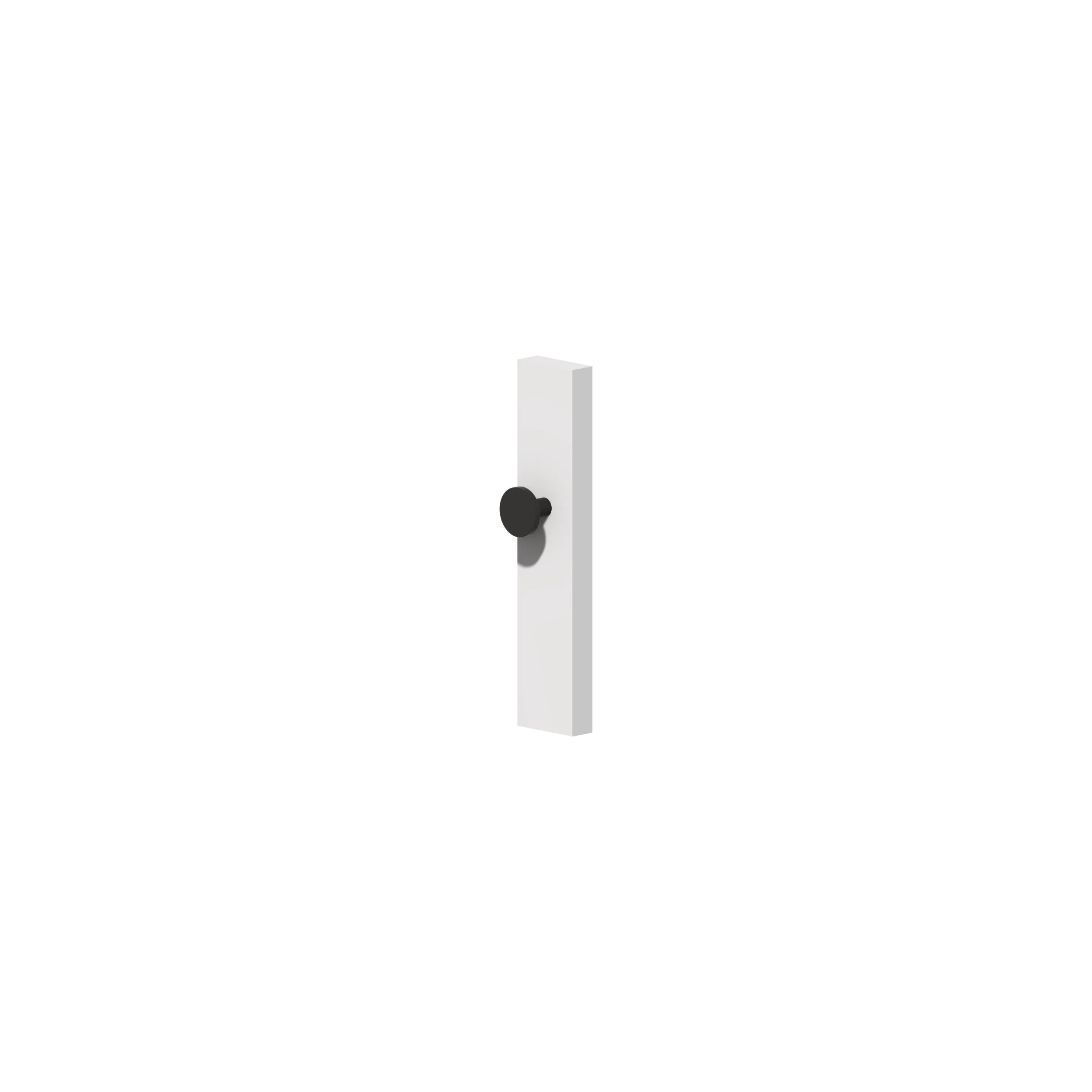CLICKform wieszak MINI 40mm MURSO Biały RAL9003 Mat 0,19m