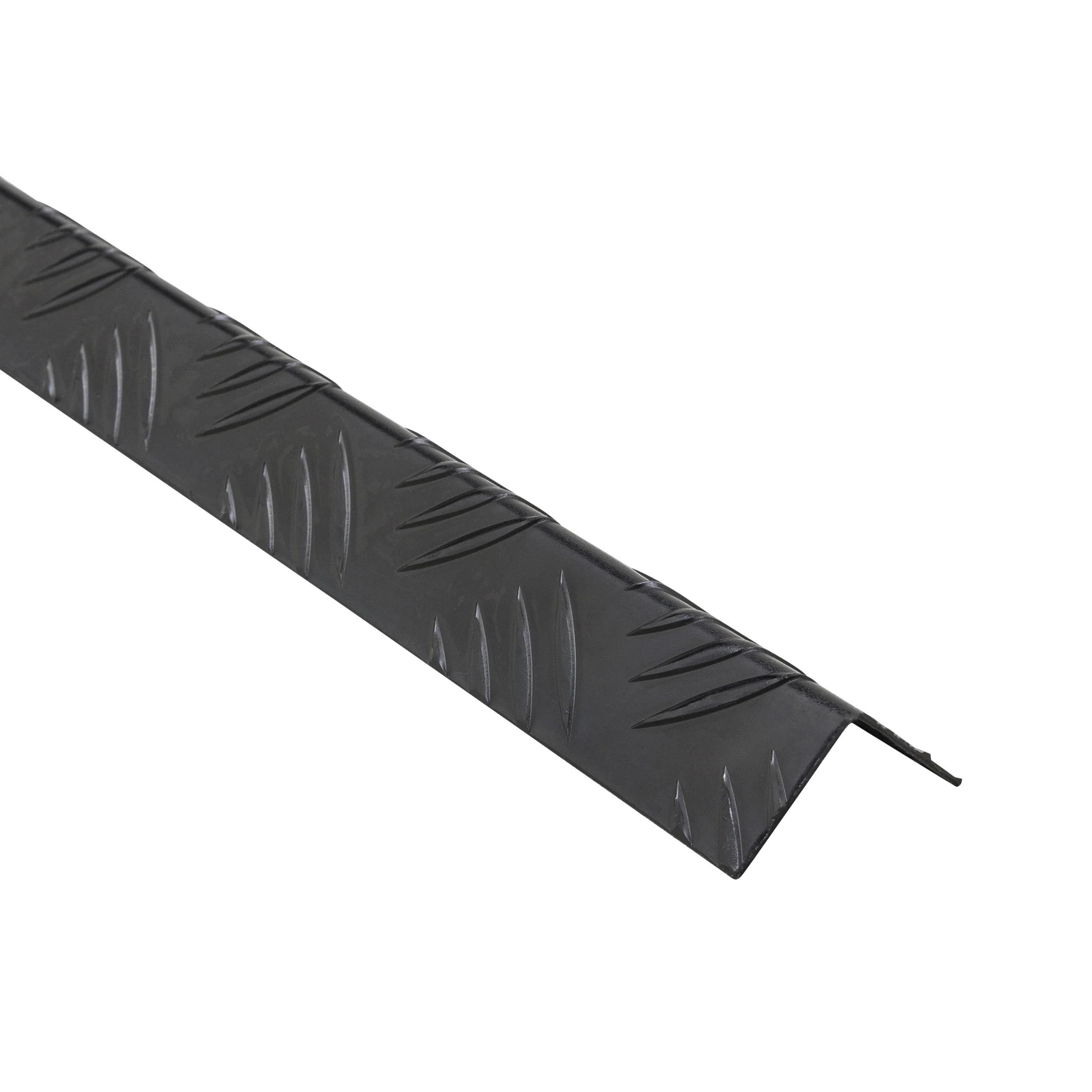 Kątownik aluminiowy schodowy 30x30x1,5mm 5-oczkowy Cezar Czarny mat 2,50m