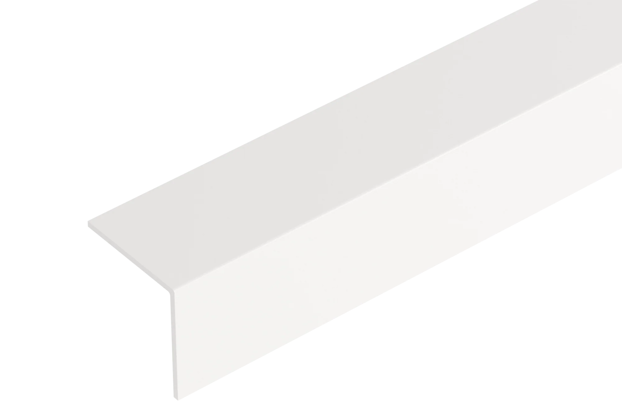 Kątownik PVC 40x40x1,1mm Cezar Biały RAL9003 Mat 2,75m