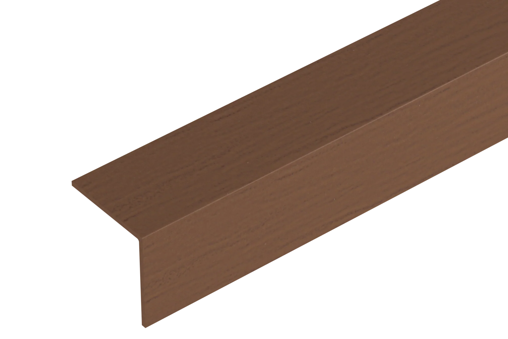 Kątownik PVC 40x40x1,1mm Cezar Orzech Mat 2,75m