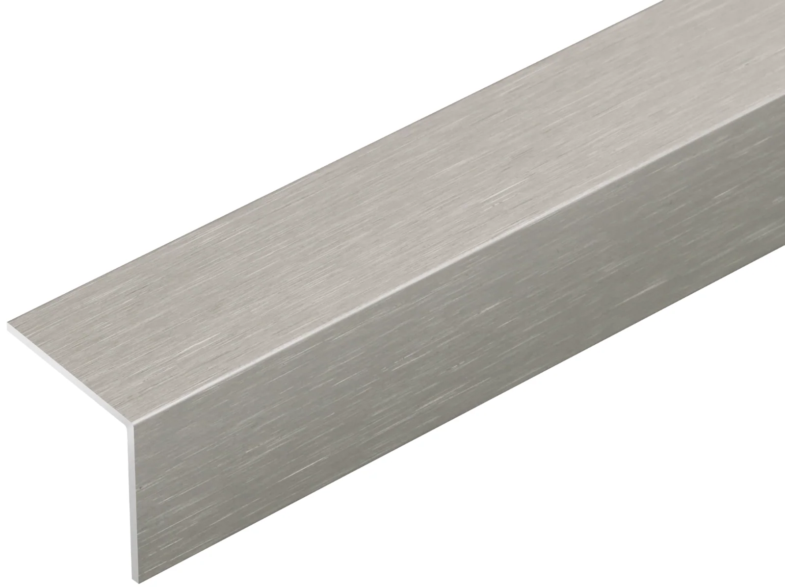 Kątownik aluminiowy 15x15x1mm Cezar Tytan Szczotkowany Mat 2,60m
