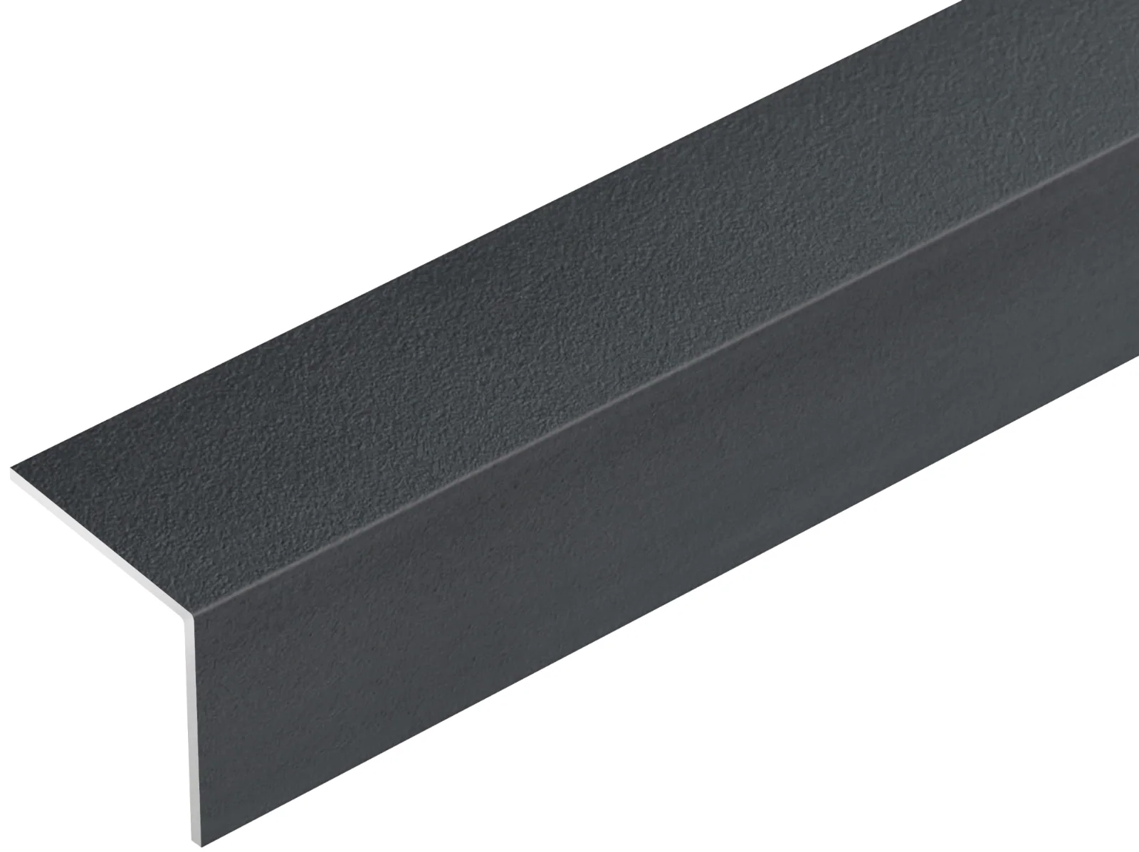 Kątownik aluminiowy 20x20x1mm Cezar Szary Ciemny RAL7021 2,60m