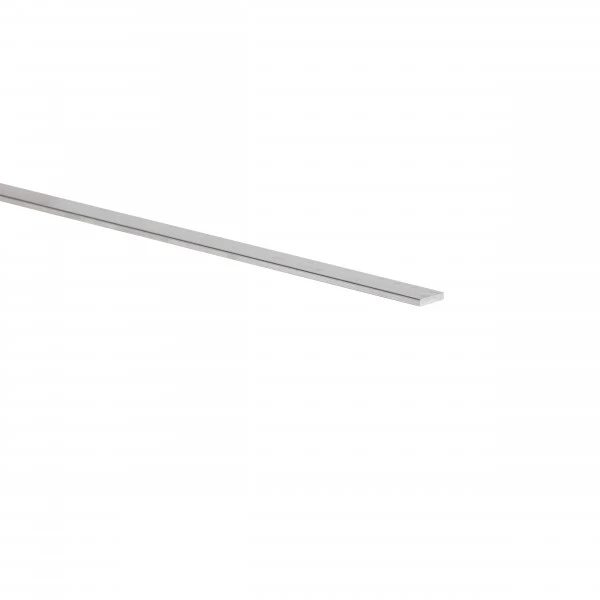 Kształtownik AL sztanga płaska 10x2mm L= 1m Srebrny