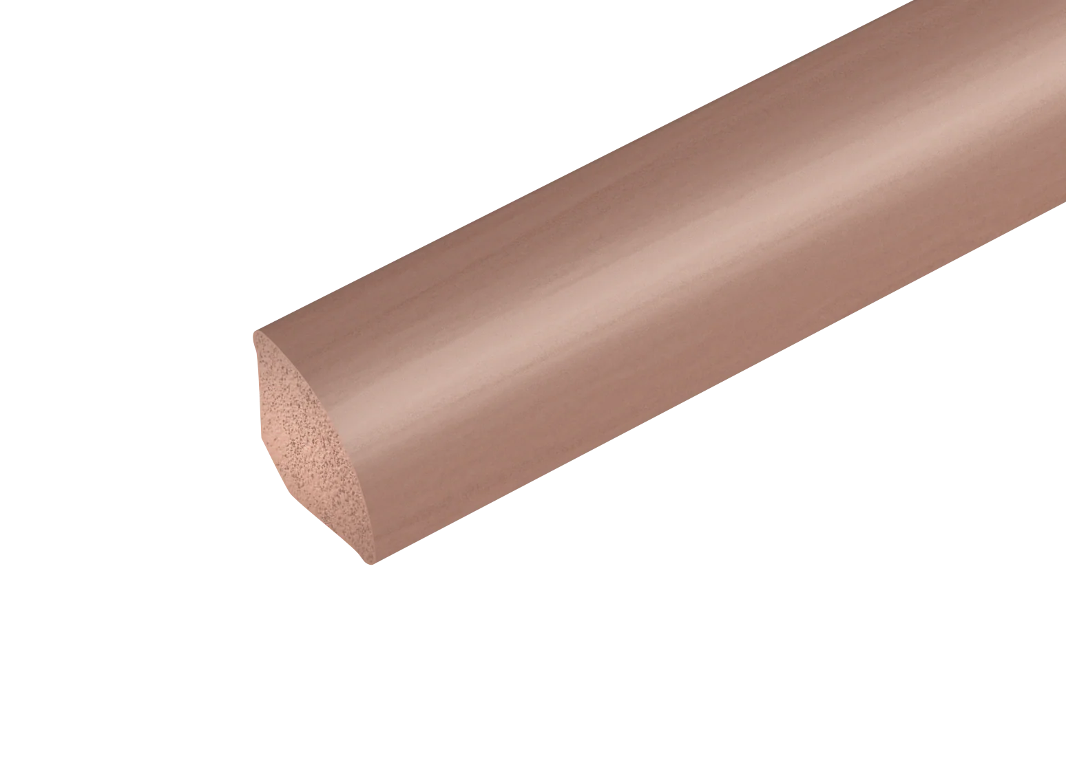 Ćwierćwałek PVC 18mm Cezar Wierzba mat 2,5m