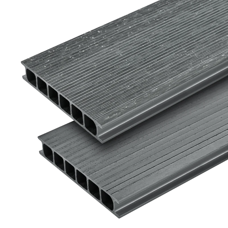 Deska ogrodowa PVC 180x30mm Cezar Szary Bazaltowy RAL7012 2,20m