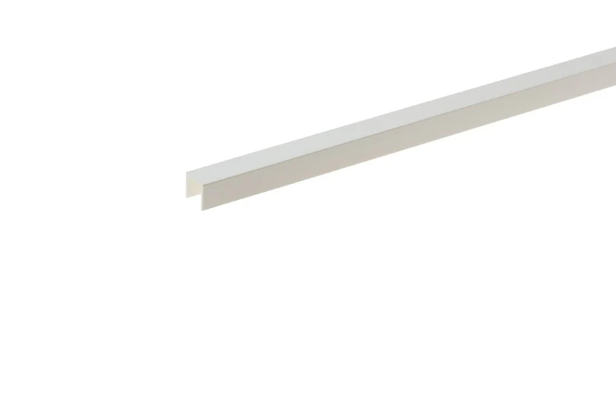 Kształtownik PVC forma U 12x10x1mm L= 1,00m Biały RAL 9003