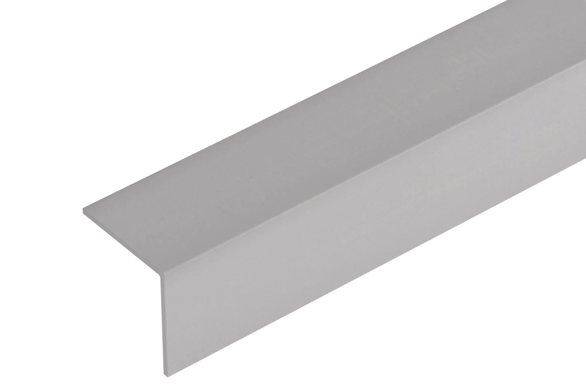 Kątownik PVC 15x15x1,1mm Cezar Szary Jasny Mat 2,75m