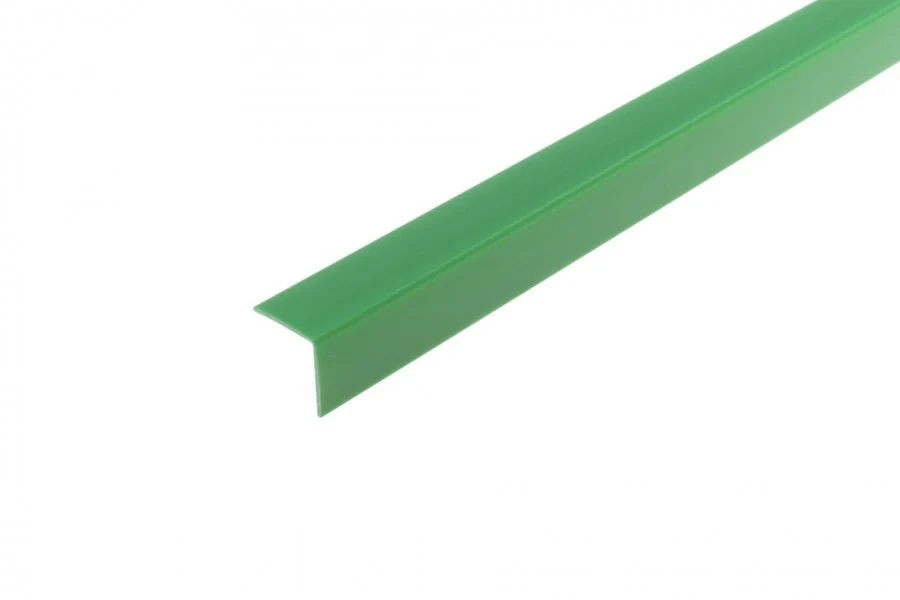 Kształtownik PVC kątownik 20x20x1,1mm L= 2,75m Zielony
