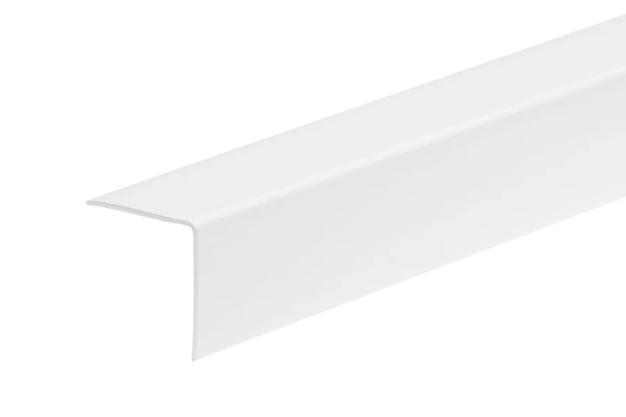 Kształtownik PVC kątownik 25x25x1,1mm klejona/y L= 2,75m Biały
