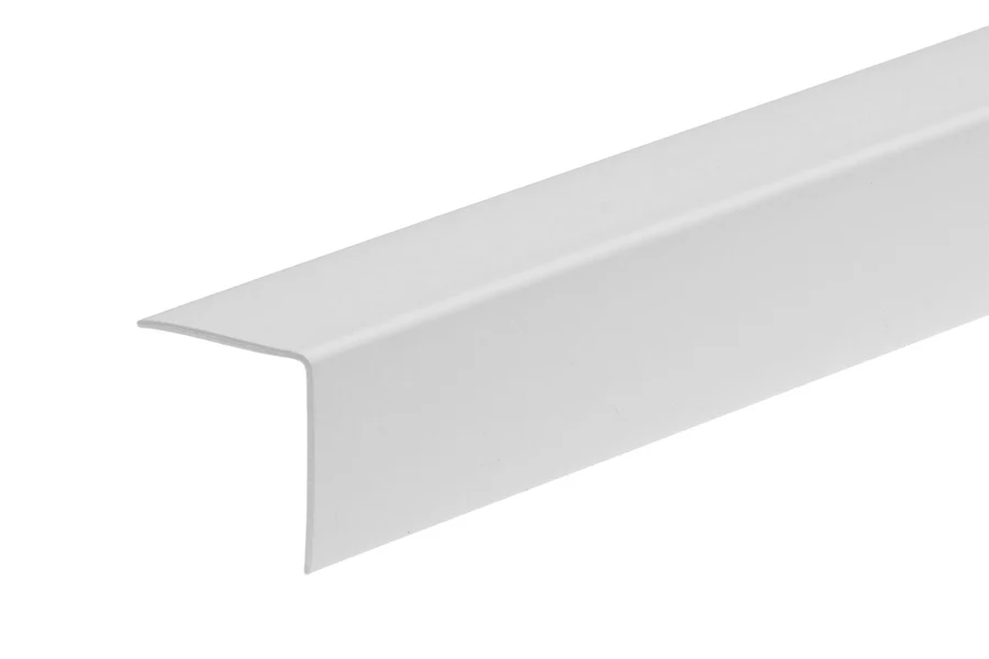 Kształtownik PVC kątownik 25x25x1,1mm L= 1,00m Szary Jasny
