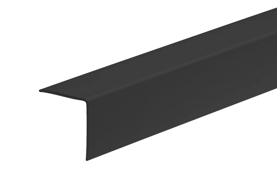 Kształtownik PVC kątownik 25x25x1,1mm L= 2,48m Czarny RAL9005