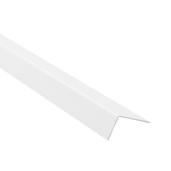 Kształtownik PVC kątownik 45x25x1,5mm L= 2,60m Biały RAL9003 mat