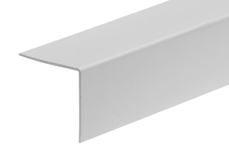 Kształtownik PVC kątownik 50x50x1,1mm L= 2,00m Szary Jasny