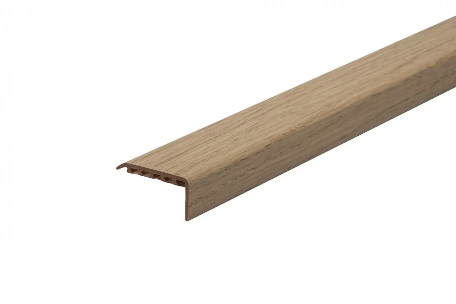 Kształtownik PVC kątownik progowy 45x22mm 2w1 L= 0,90m Dąb Hamilton