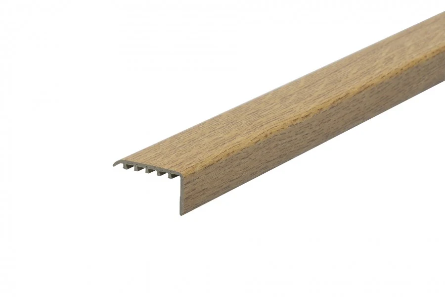 Kształtownik PVC kątownik progowy 45x22mm 2w1 L= 0,90m Dąb Złoty