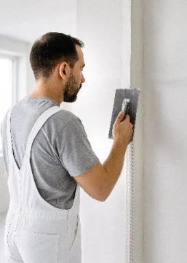 Narożnik budowlany prosty PVC Cezar Biały Mat 3m - Image 3