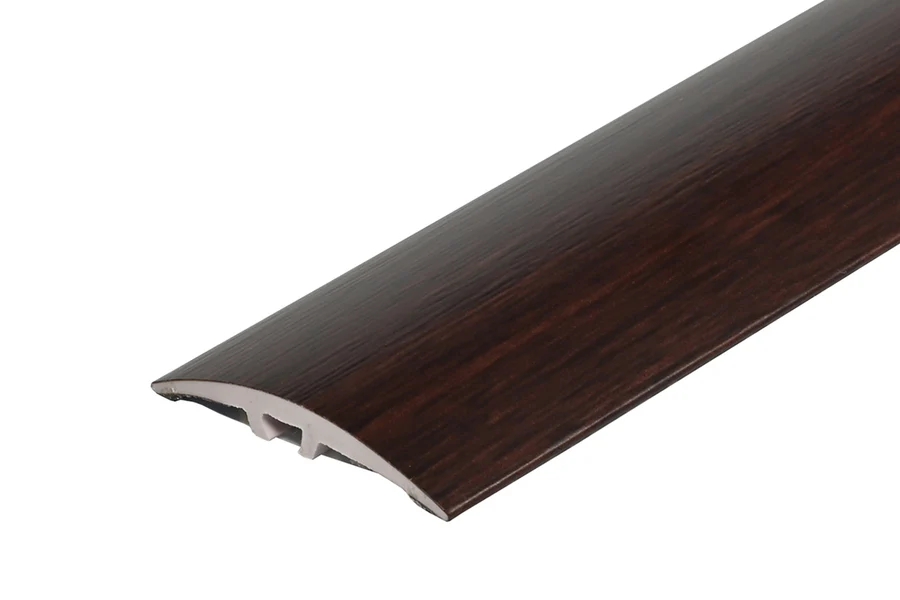 Kształtownik PVC wcisk szeroki 40mm 2w1 L= 1,80m Orzech Ciemny