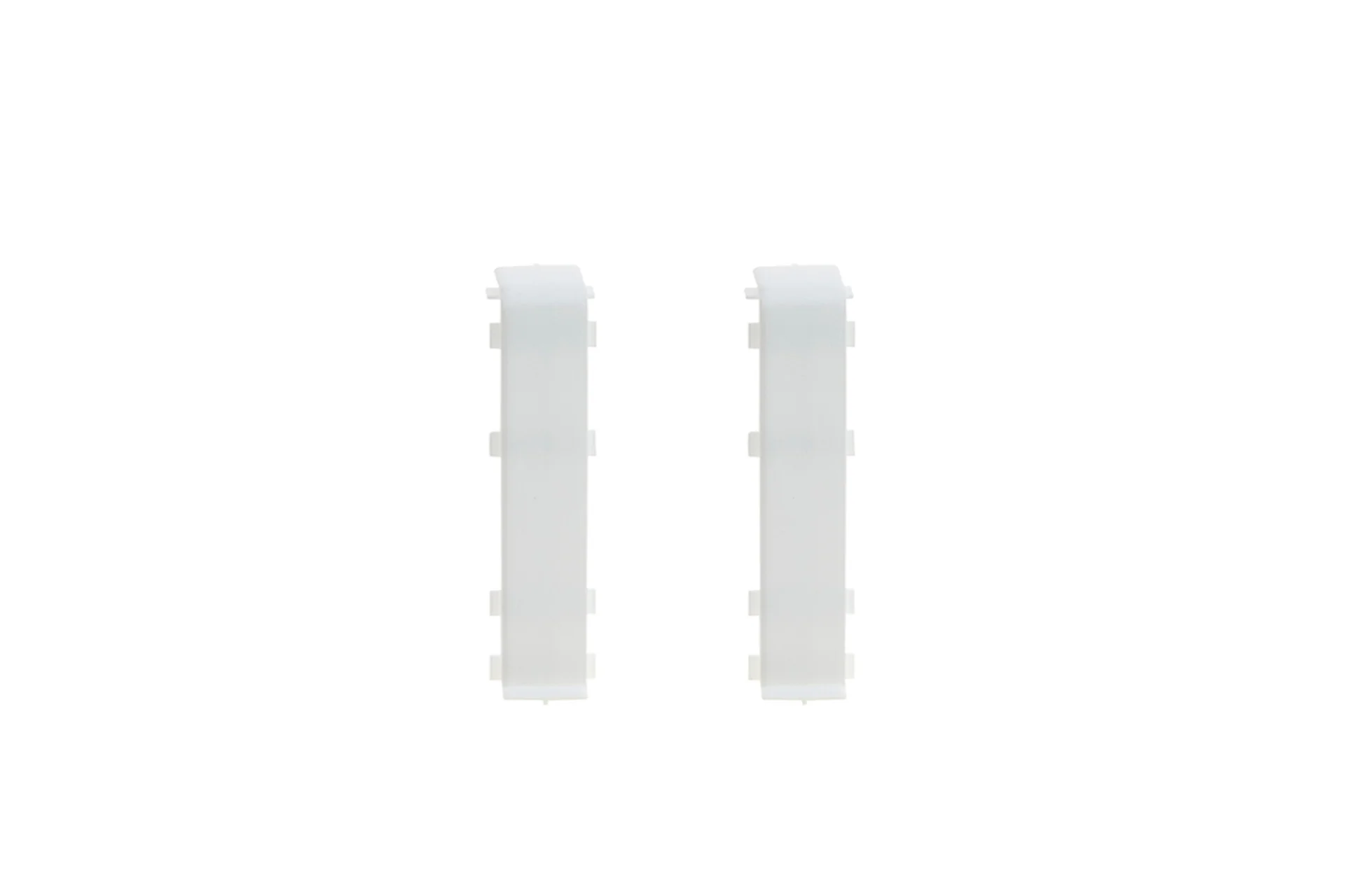Łącznik do listwy przypodłogowej Cezar60 20x60mm 1kpl=2szt Cezar Biały RAL9003 Mat