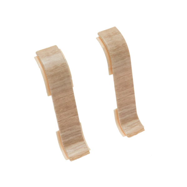 Łącznik do listwy przypodłogowej Classic 22x59mm 1kpl=2szt Cezar Dąb Sonoma Ciemny Mat