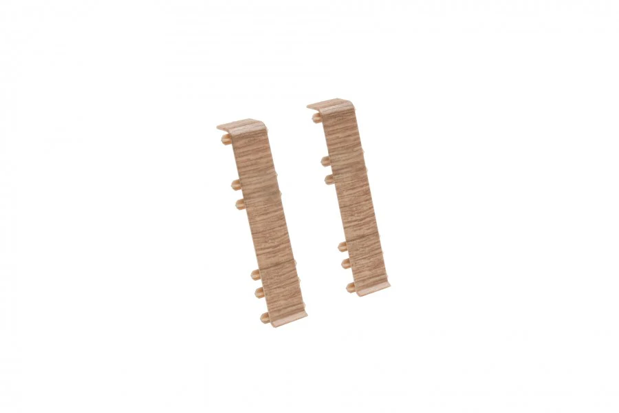 Łącznik do listwy przypodłogowej Hi Line 23,4x75mm 1kpl=2szt Cezar Dąb Newada Mat