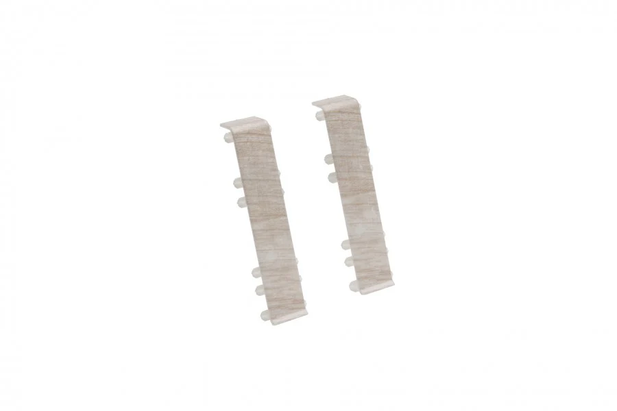 Łącznik do listwy przypodłogowej Hi Line 23,4x75mm 1kpl=2szt Cezar Jesion Baltimore Mat
