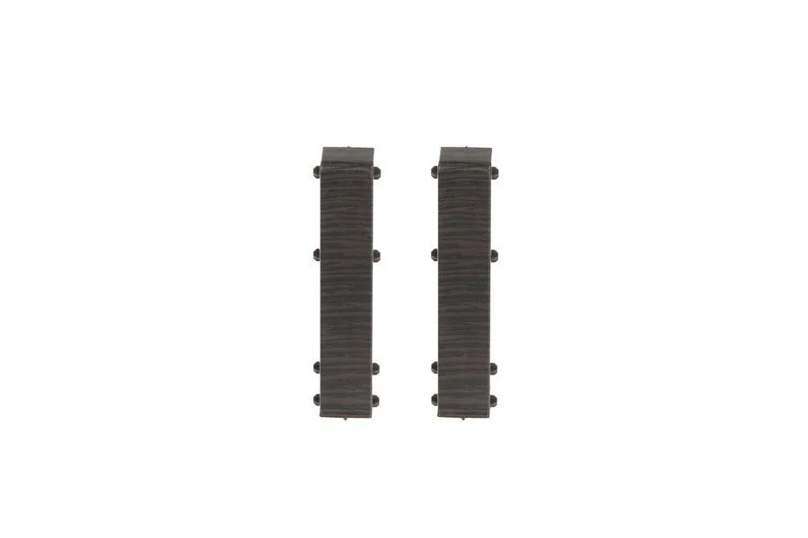 Łącznik do listwy przypodłogowej Hi Line 23,4x75mm 1kpl=2szt Cezar Wenge Ciemny Mat