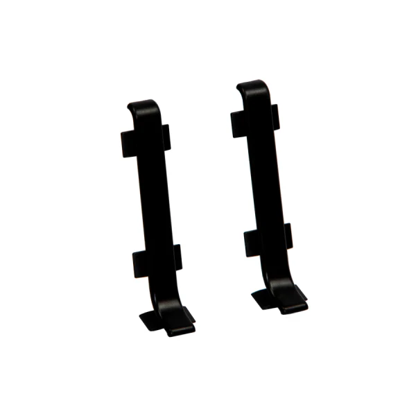 Łącznik do listwy przypodłogowej 59mm 1kpl=2szt Cezar Czarny RAL9005 Mat