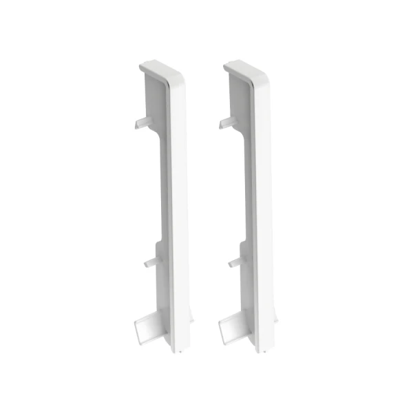 Łącznik do listwy przypodłogowej MASTERLINE 13x80mm 1kpl=2szt Cezar Biały RAL9003 Mat