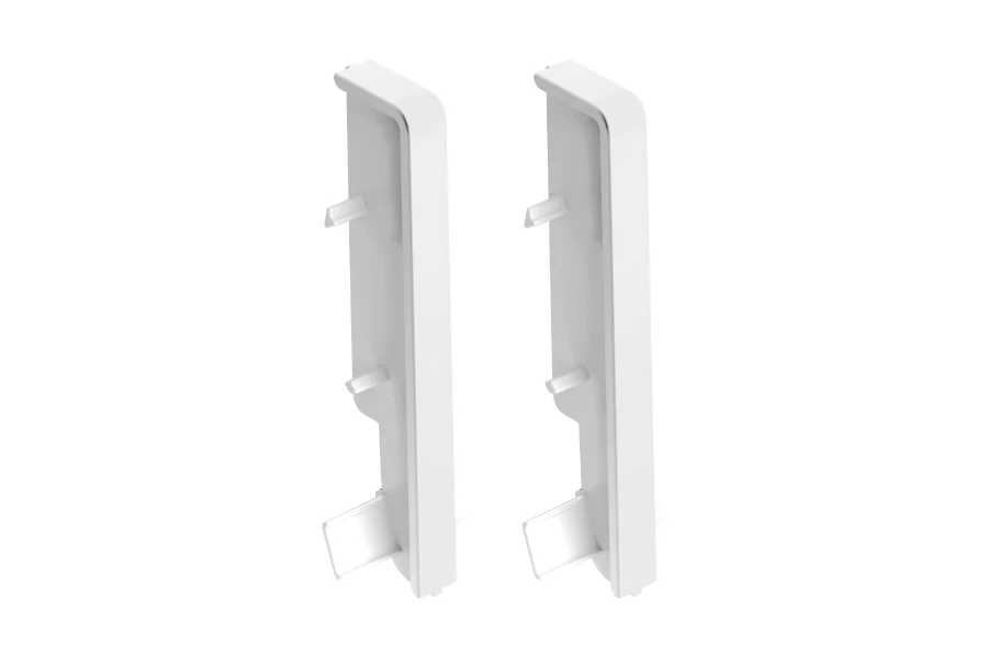 Łącznik do listwy przypodłogowej MASTERLINE 15x60mm 1kpl=2szt Cezar Biały RAL9003 Mat