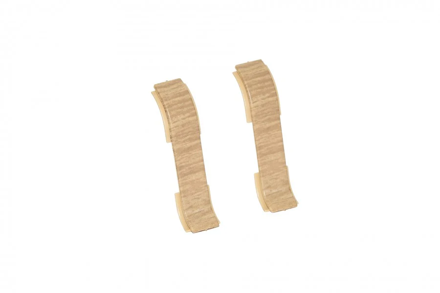 Łącznik do listwy przypodłogowej Premium mat Teak 2szt.