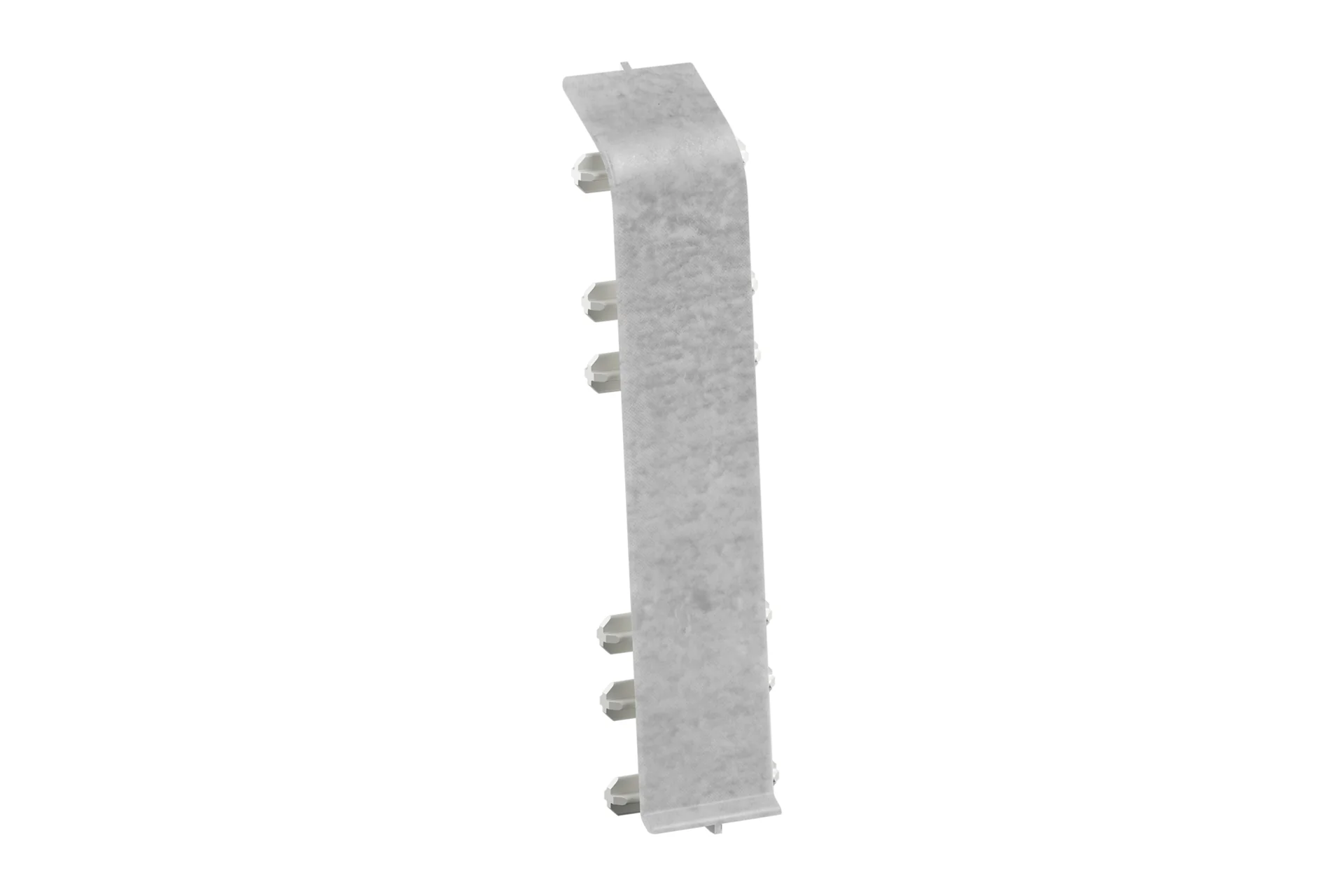 Łącznik do listwy przypodłogowej Softline 22,5x75mm Cezar 1kpl=2szt Cezar Goth Clear mat