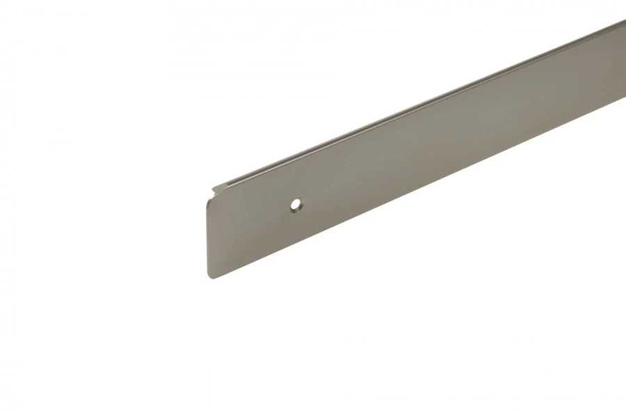 Listwa do blatu aluminiowa boczna prawa 40mm Cezar Szampan Mat 0,62m