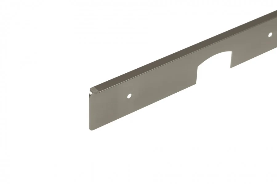 Listwa do blatu aluminiowa kątowa 40mm Cezar Szampan Mat 0,62m