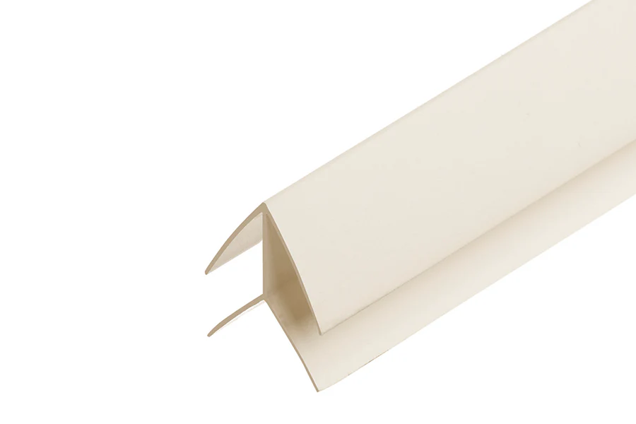 Listwa kątowa zewnętrzna do paneli ściennych PVC 3m Kość Słoniowa