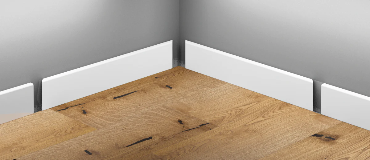 Listwa przypodłogowa MDF zacinane 80x13mm (1kpl=2szt) Cezar Biały RAL9003 półmat 2,20m - Image 5