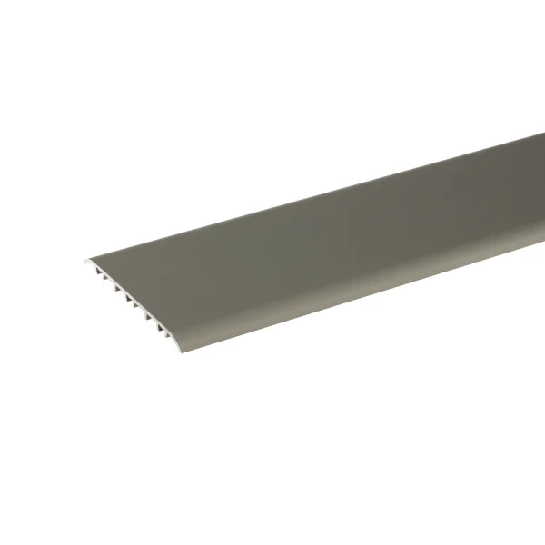 Listwa ochronna aluminiowy wcisk płaski owalny 80mm Szampan 0,93m