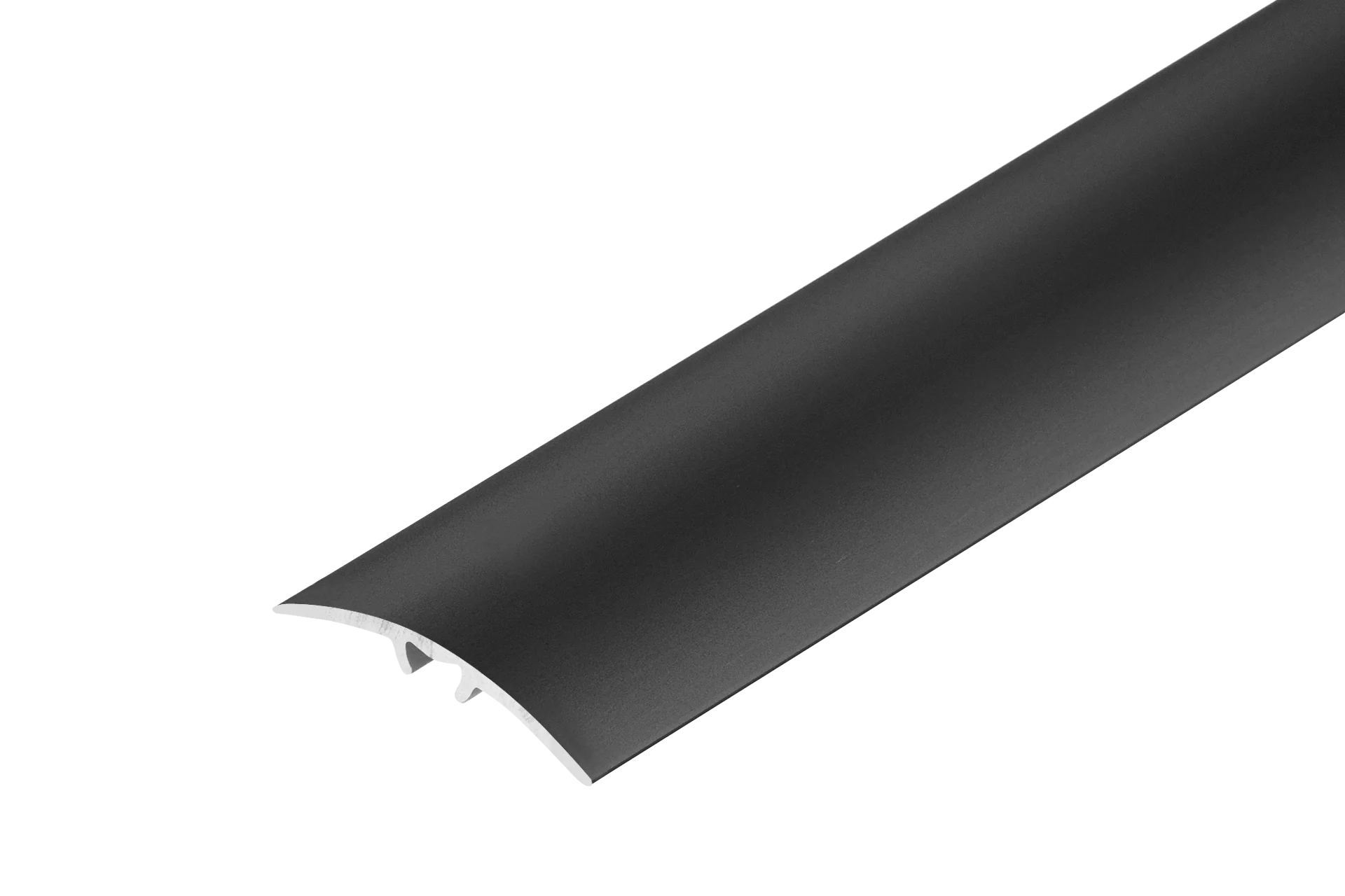 Profil progowy aluminiowy 30mm 5w1 Cezar Czarny Mat 0,93m