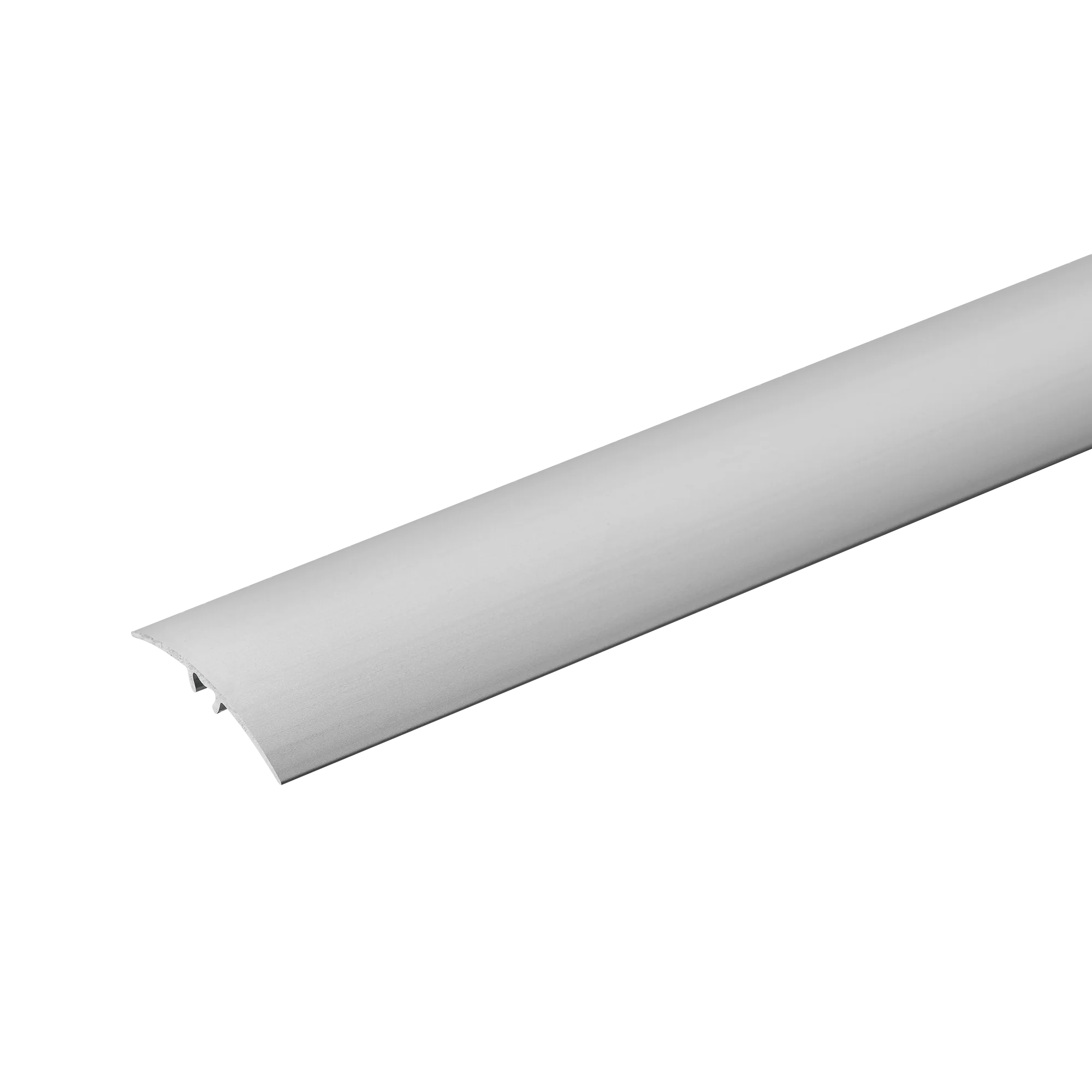 Profil progowy aluminiowy 37mm 5w1 Cezar Srebrny Mat 1,86m