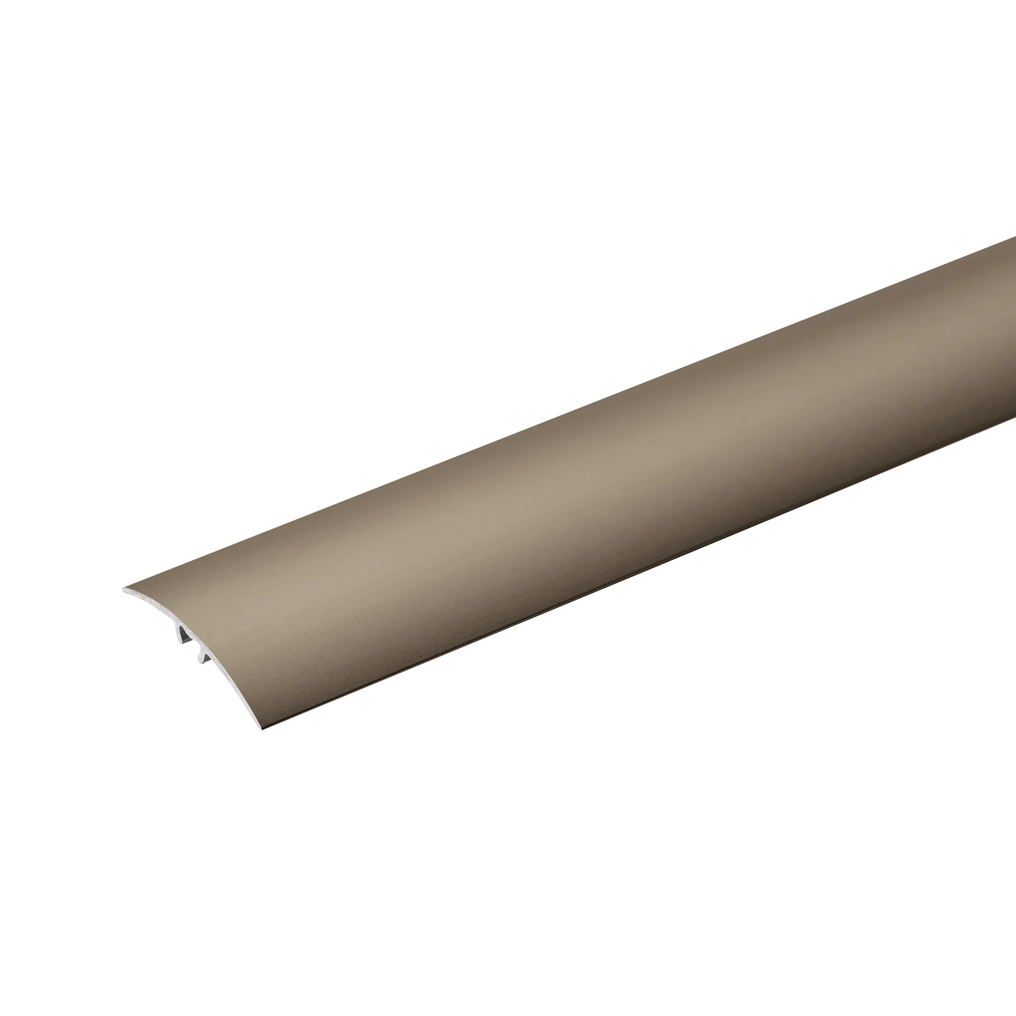 Profil progowy aluminiowy 37mm 5w1 Cezar Szampan Mat 1,86m