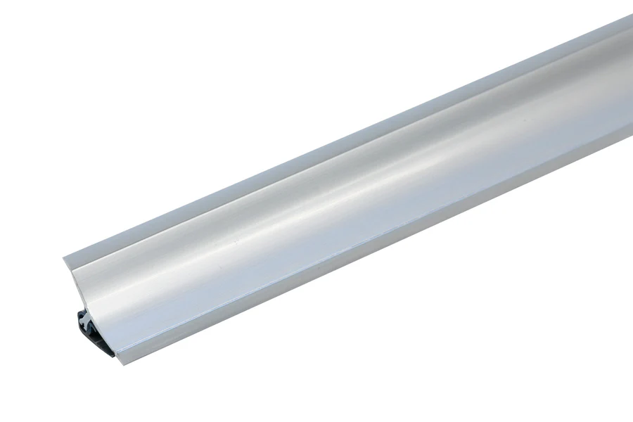 Listwa przyblatowa wklęsła szeroka BL 33mm PVC 3m Aluminium