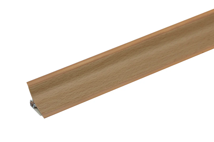 Listwa przyblatowa wklęsła szeroka BL 33mm PVC 3m Buk