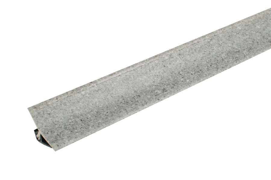 Listwa przyblatowa wklęsła szeroka BL 33mm PVC 3m Granit Szary