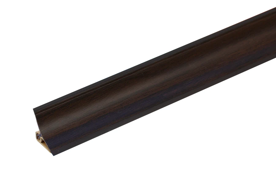 Listwa przyblatowa wklęsła szeroka BL 33mm PVC 3m Wiśnia Ciemna