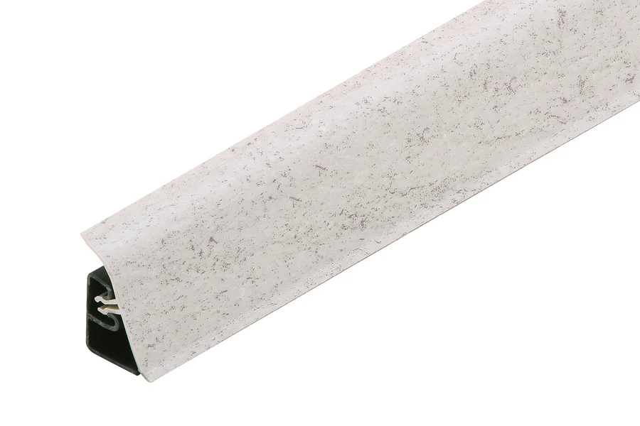 Listwa przyblatowa wypukła szeroka BL 44mm PVC 3m Etna