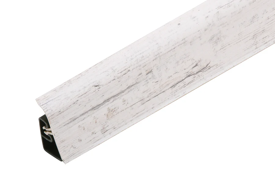 Listwa przyblatowa wypukła szeroka BL 44mm PVC 4,2m Sosna Monrepo