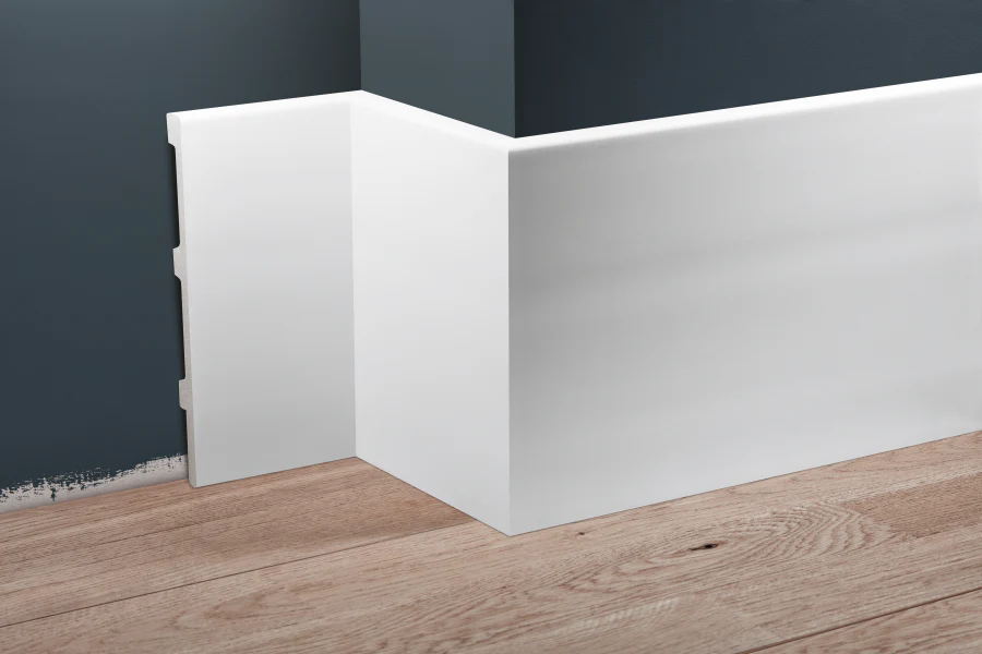 Listwa przypodłogowa LPC-39 195x17mm Cezar Biały Mat 2,44m - Image 3